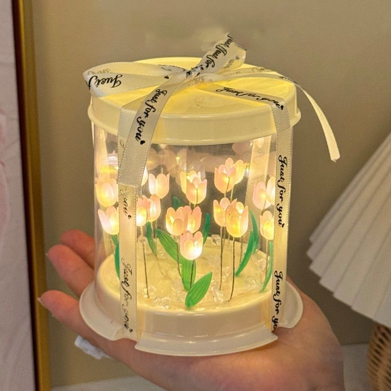 Art Craft Materials - DIY Tulip Lamp Simulation Flower Sea