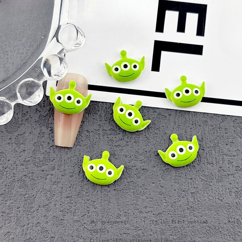 Art Craft Disney - 20pcs Alien Resin ornaments, nail art