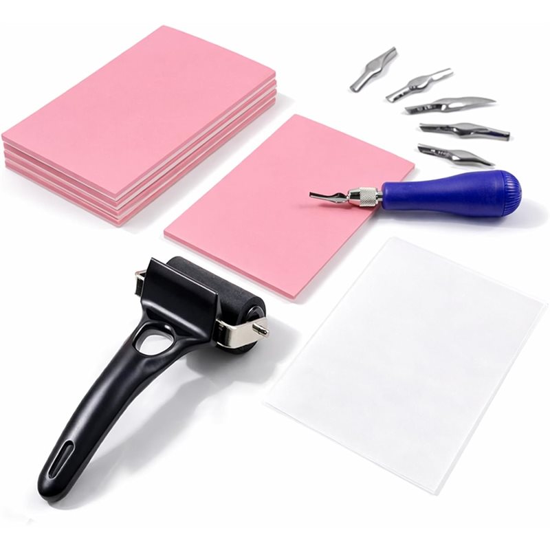 Lino Printing Block - A98E-Art Linocut For Printmaking Kit With