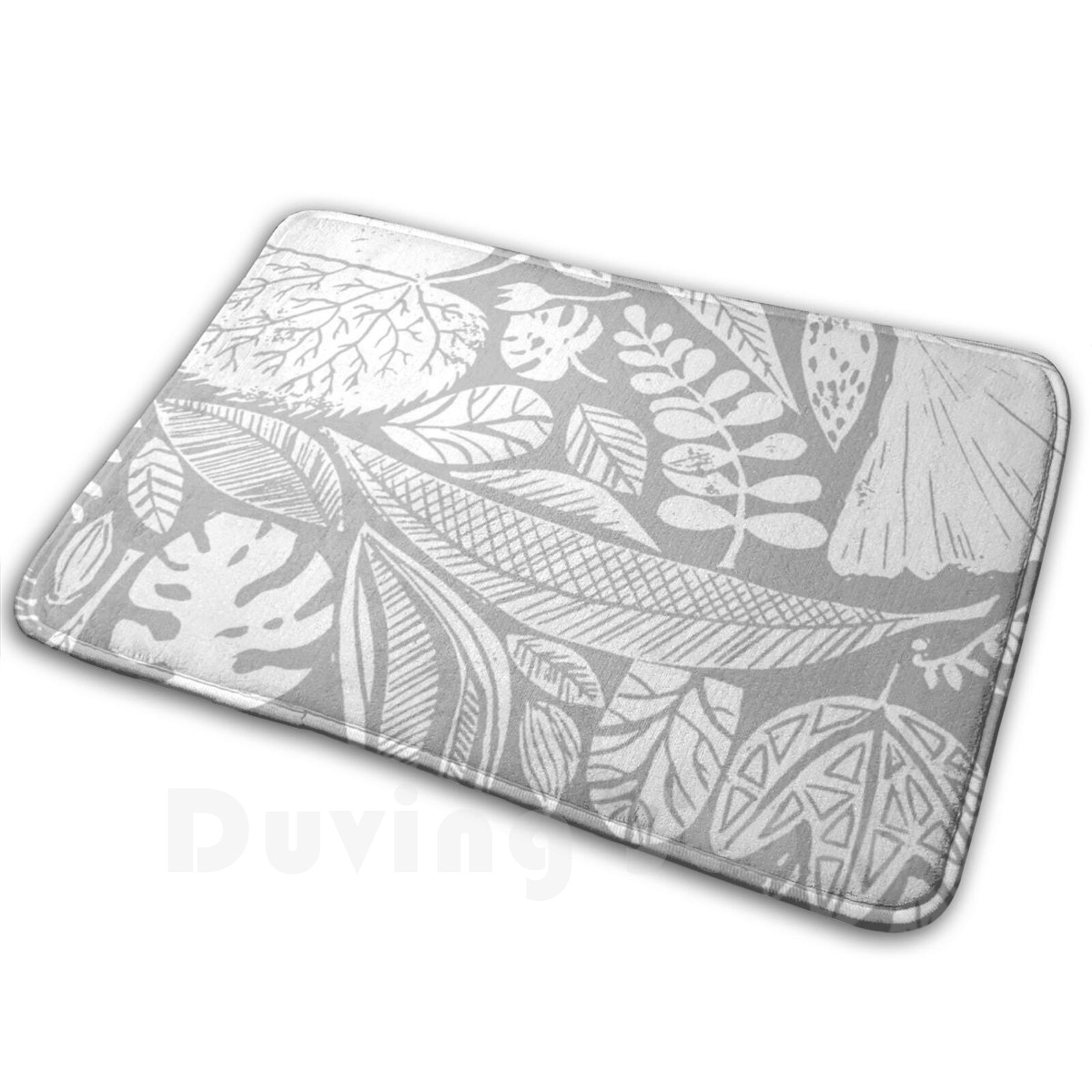 Modern Nature Mat Rug Carpet A - Lino Printing Block のレビューと価格
