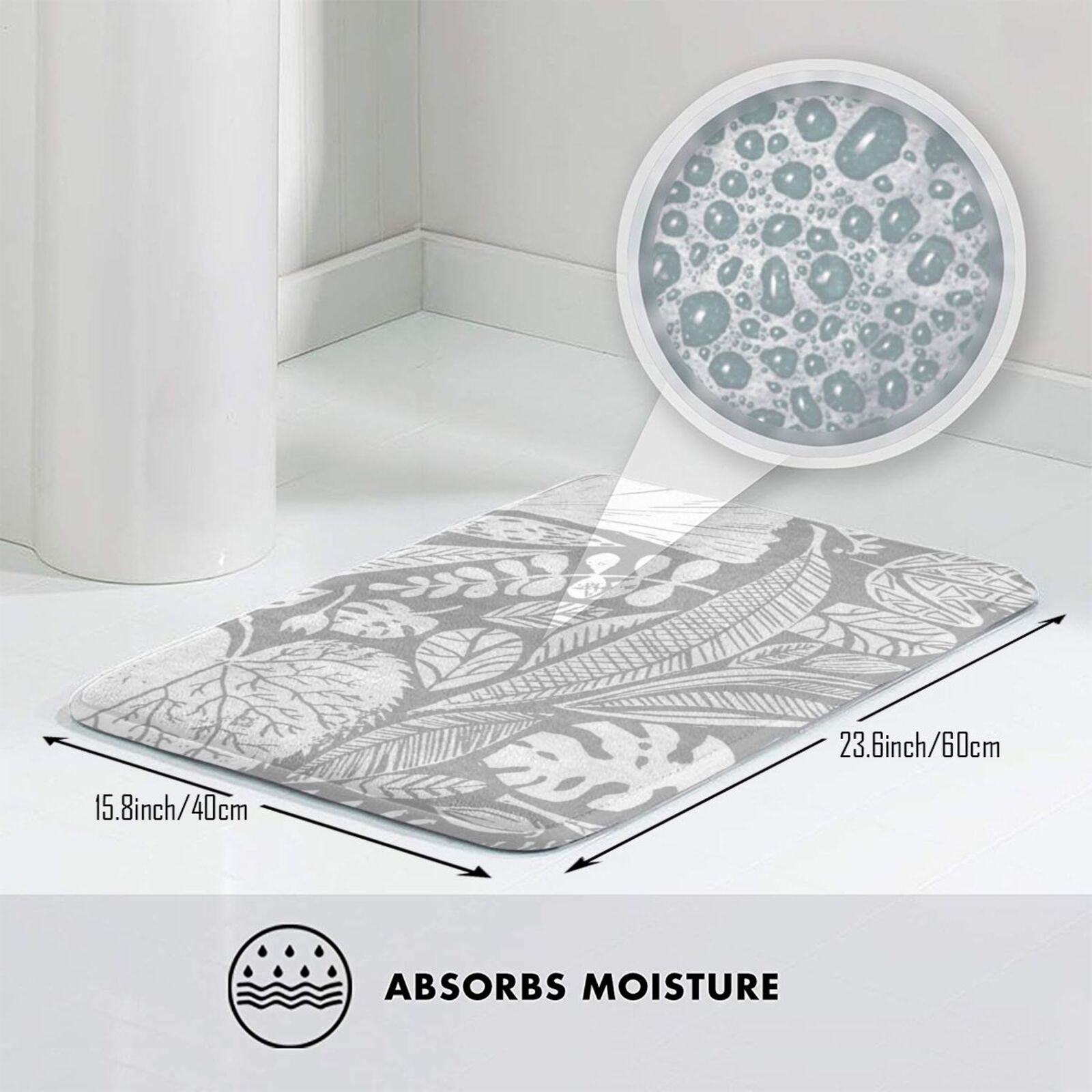 Modern Nature Mat Rug Carpet A - Lino Printing Block のレビューと価格