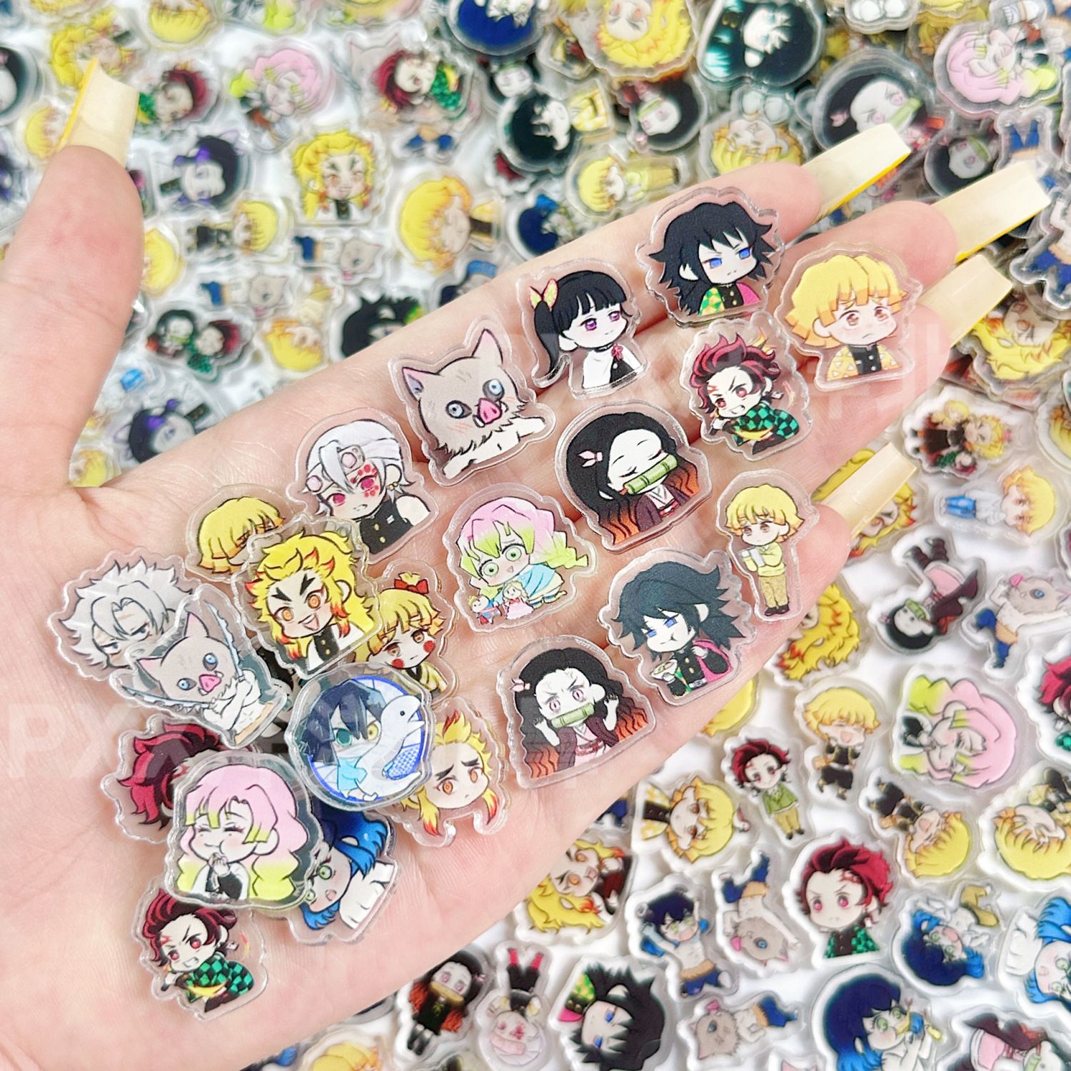 50/100Pcs 1/2cm Mini Demon Sla - Art Craft Materials のレビューと価格