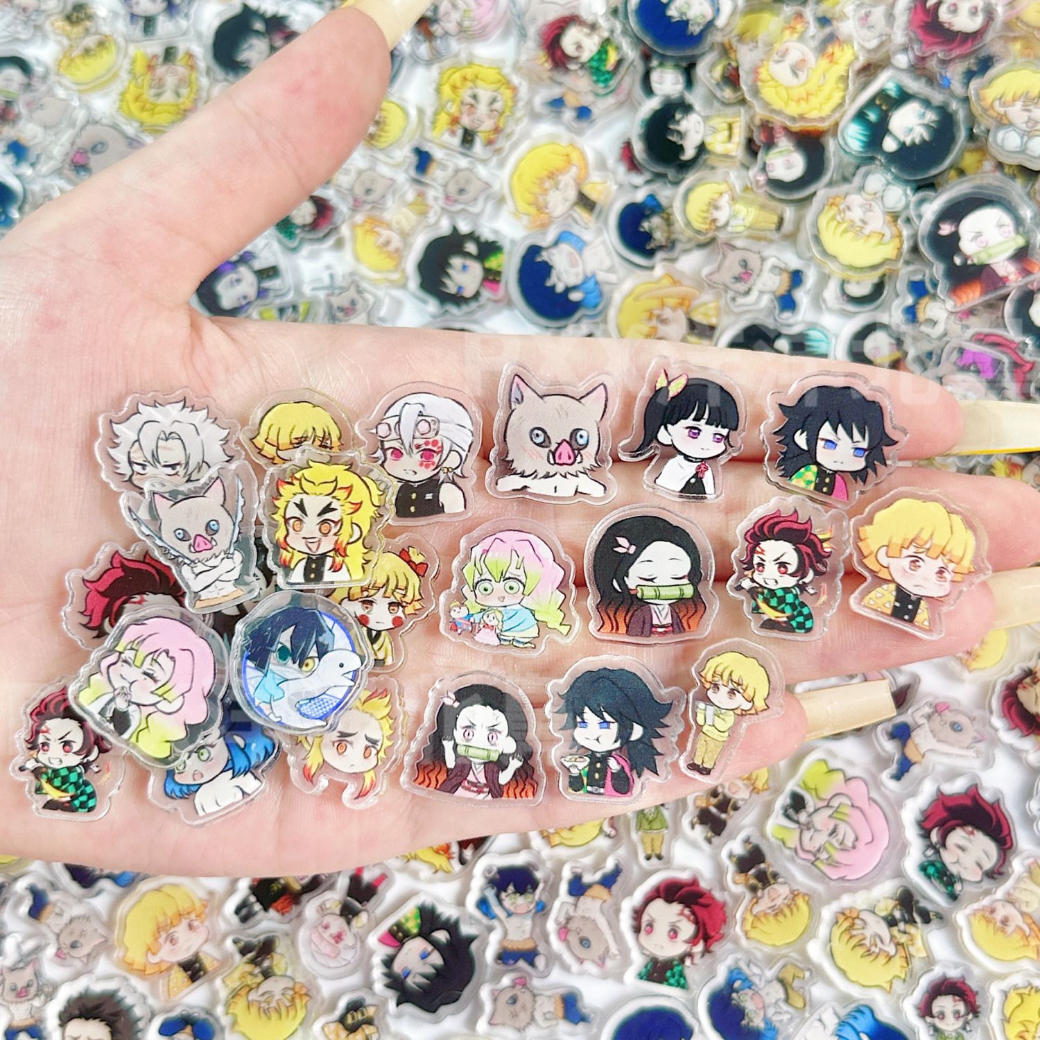 50/100Pcs 1/2cm Mini Demon Sla - Art Craft Materials のレビューと価格
