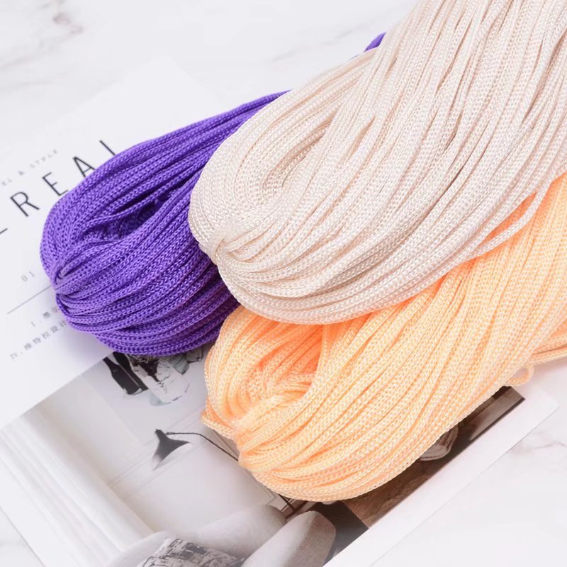 200M 3mm Crocheting Nylon Cord - Macrame Cord Cotton のレビューと価格