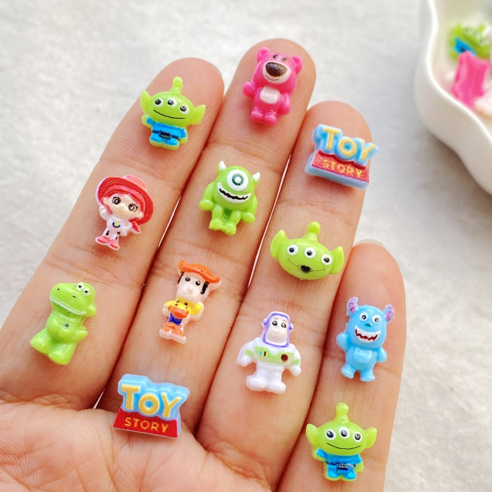 45Pcs Mixed Nail Art Resin Car - Art Craft Disney のレビューと価格