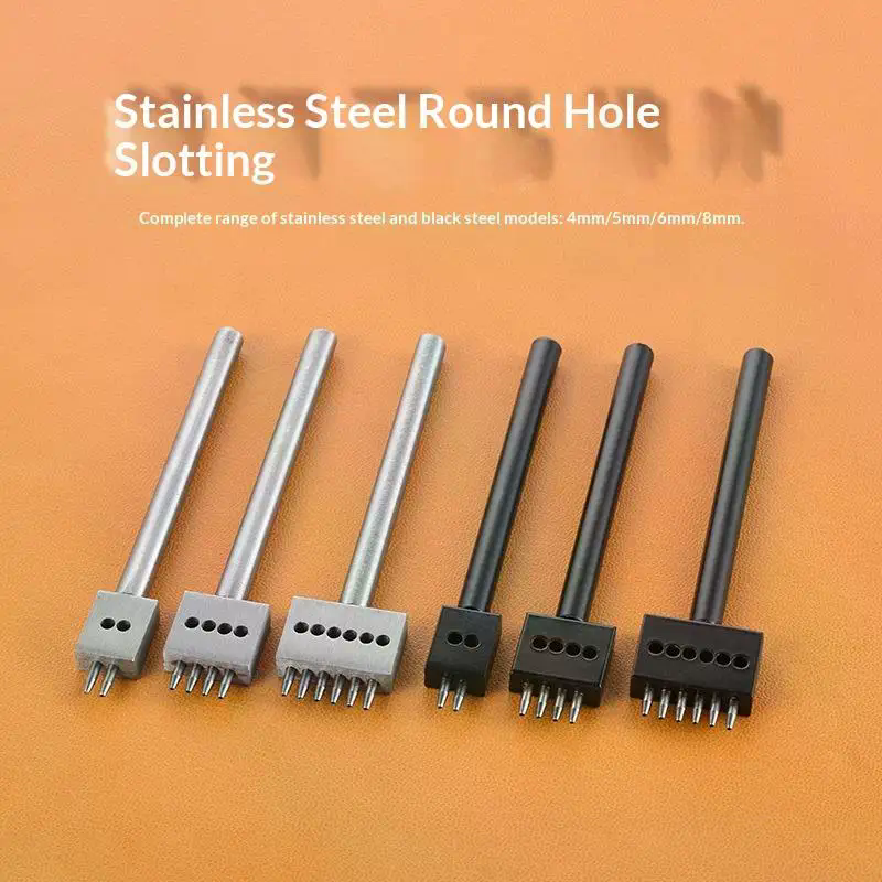 3Pcs Manual Leather Hole Punch - Leather Tooling Kit のレビューと価格