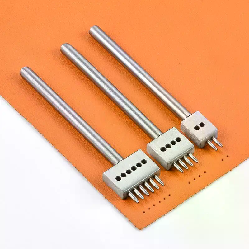 3Pcs Manual Leather Hole Punch - Leather Tooling Kit のレビューと価格