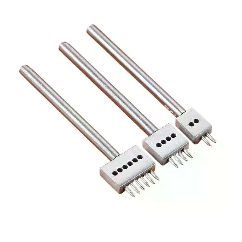 3Pcs Manual Leather Hole Punch - Leather Tooling Kit のレビューと価格