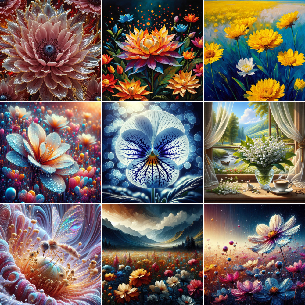 Flowers Pansy Lotus Paint By N - Art Craft Ideas For Adults のレビューと価格