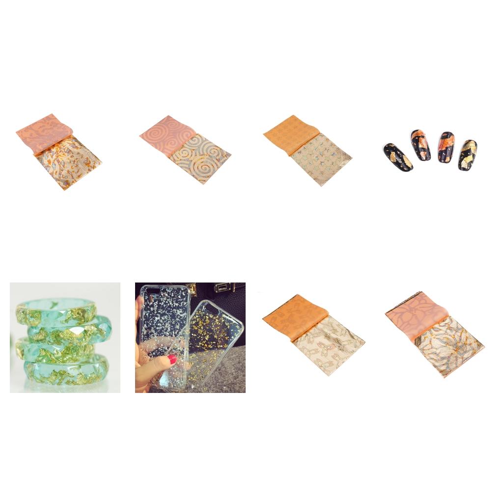 Imitation Gold Leaf Craft Shee - Art Craft Leaves のレビューと価格