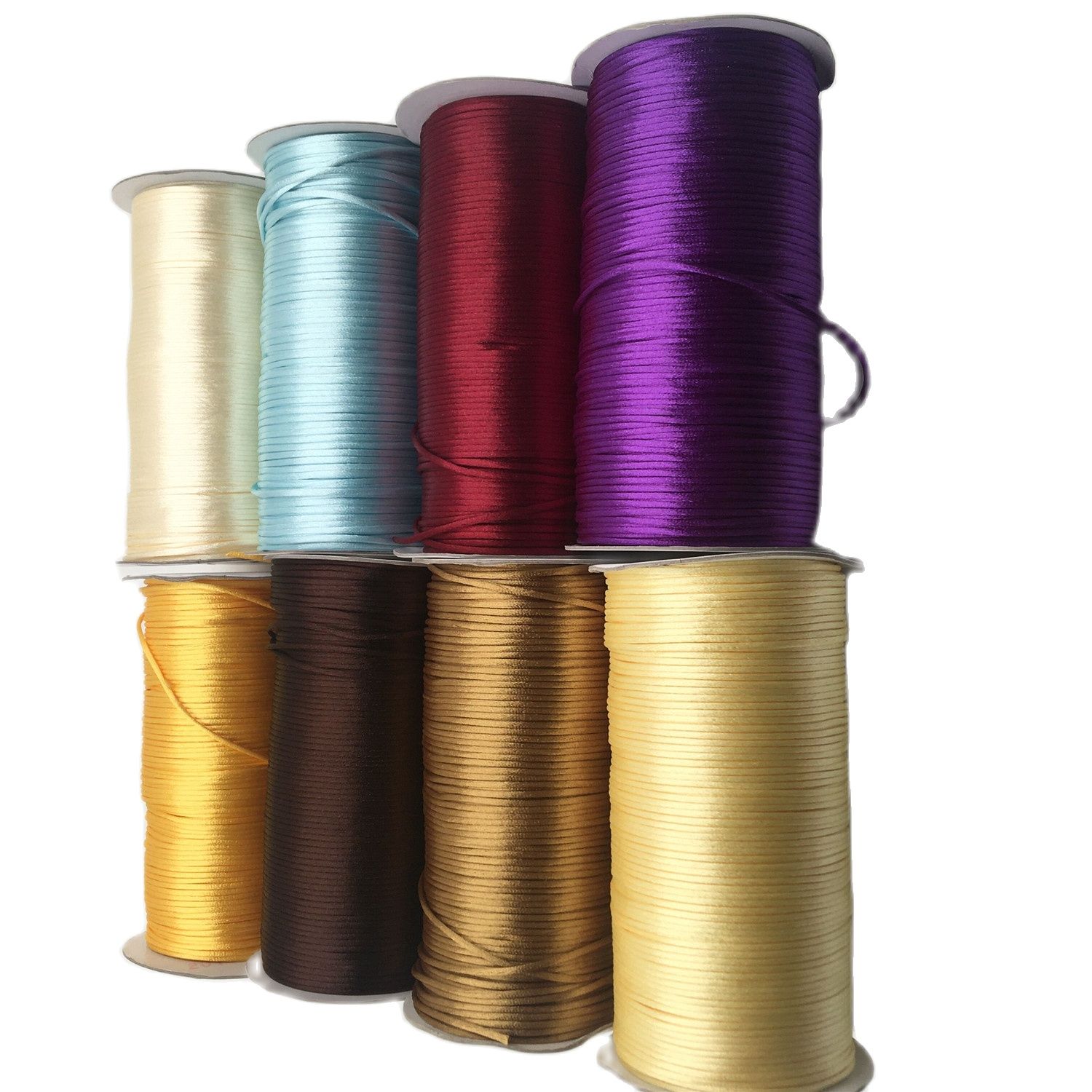 2mm Braided Macrame Silk Macra - Macrame Cord Cotton のレビューと価格
