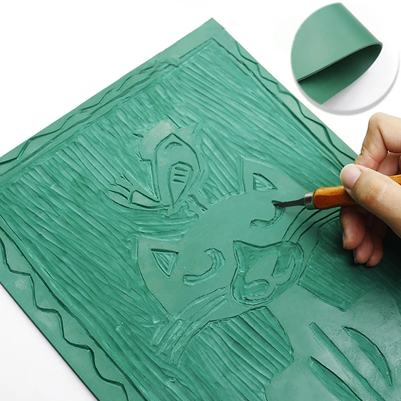 Carving Rubber Block Printmaki - Lino Printing Block のレビューと価格