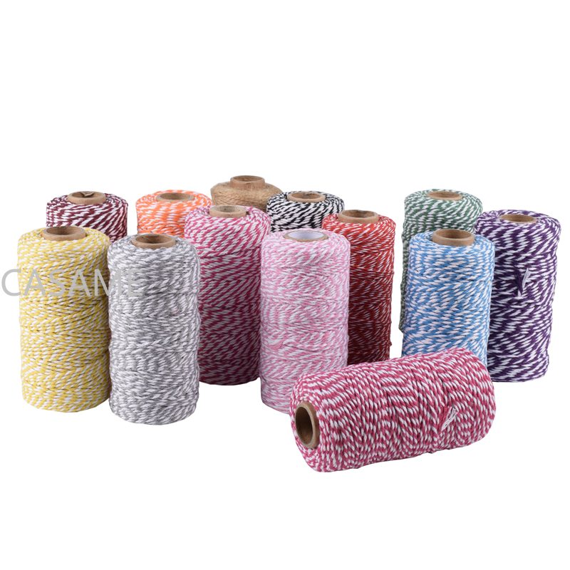Multiple Colorful Thread Cord  - Macrame Cord Cotton のレビューと価格