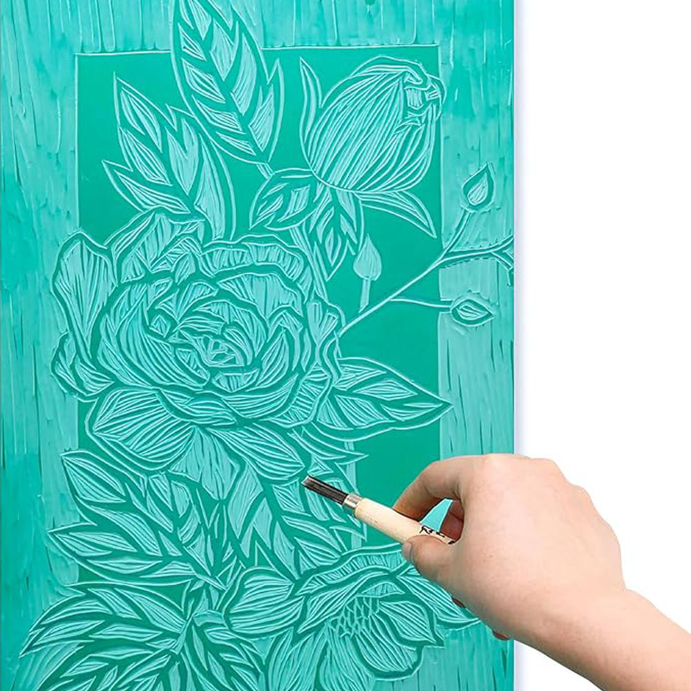 Soft Carving Rubber Block Easy - Lino Printing Block のレビューと価格