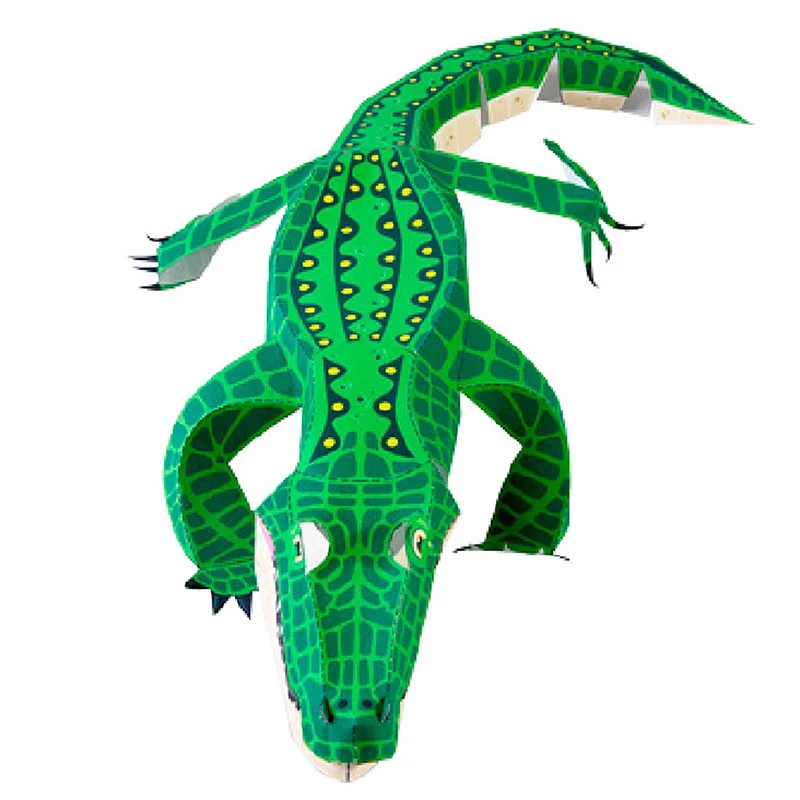 Alligator Crocodile Folding Or - Art Craft Cardboard のレビューと価格