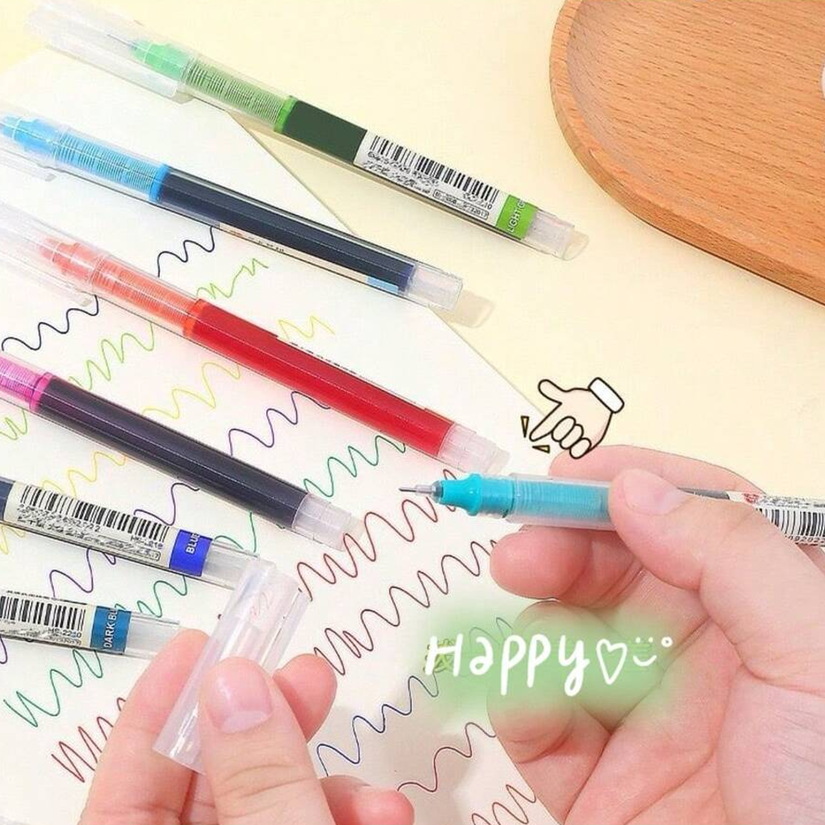 12+1 Colors Straight Liquid Ge - Art Craft Stationery のレビューと価格