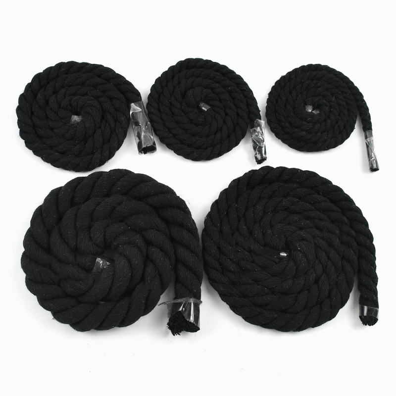 1-5M 5-20mm Black 3 Shares Twi - Macrame Cord Cotton のレビューと価格