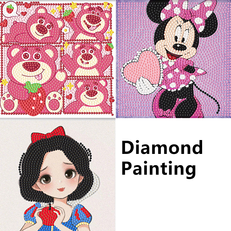 Disney Minnie, Lotso, Snow Whi - Art Craft Disney のレビューと価格