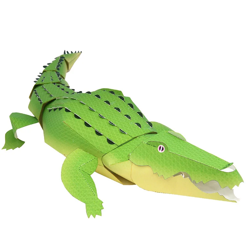 Crocodile Folding Origami Art  - Art Craft Cardboard のレビューと価格