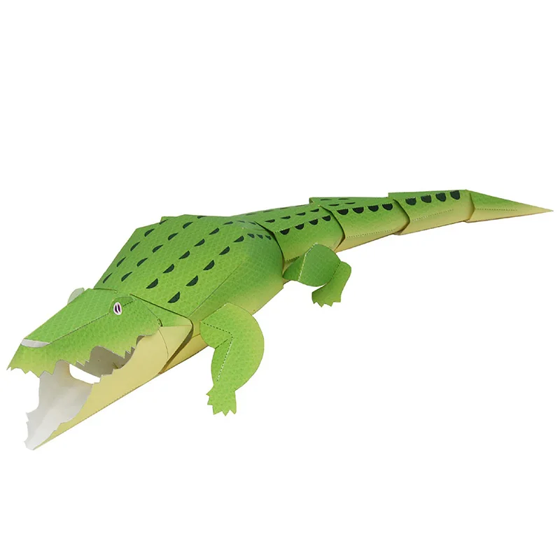 Crocodile Folding Origami Art  - Art Craft Cardboard のレビューと価格