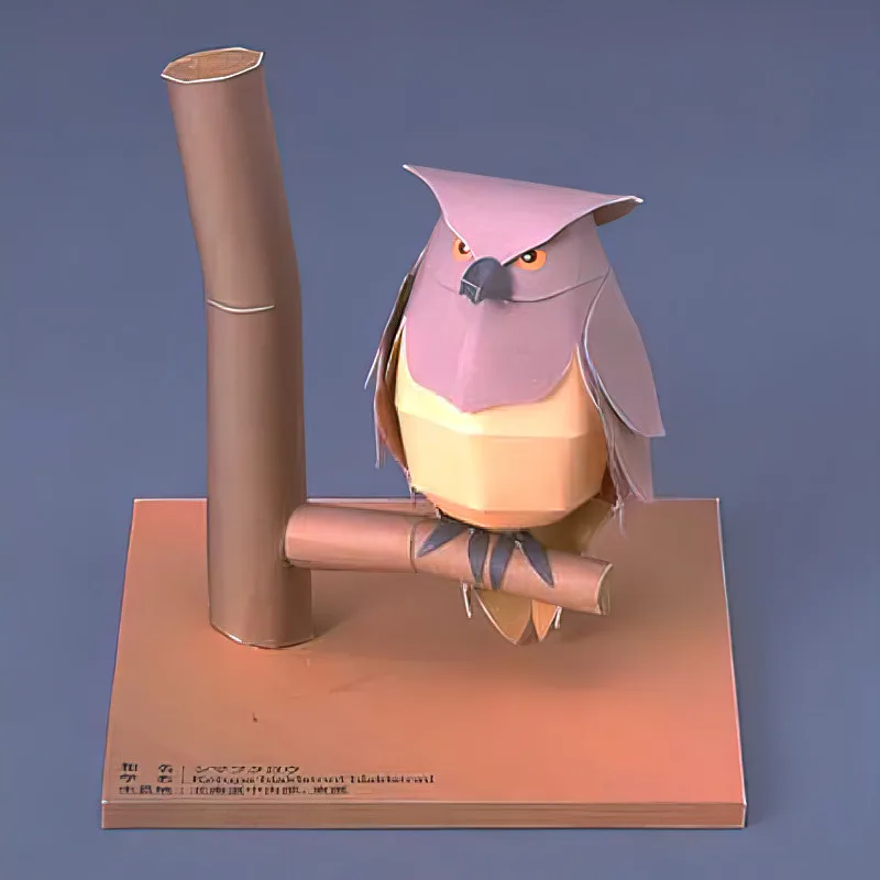 Blakiston's Fish Owls Origami  - Art Craft Cardboard のレビューと価格