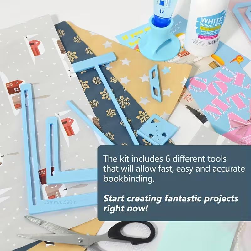 6Pcs Scrapbooking Tool Multi-F - Bookbinding Supply Kit のレビューと価格