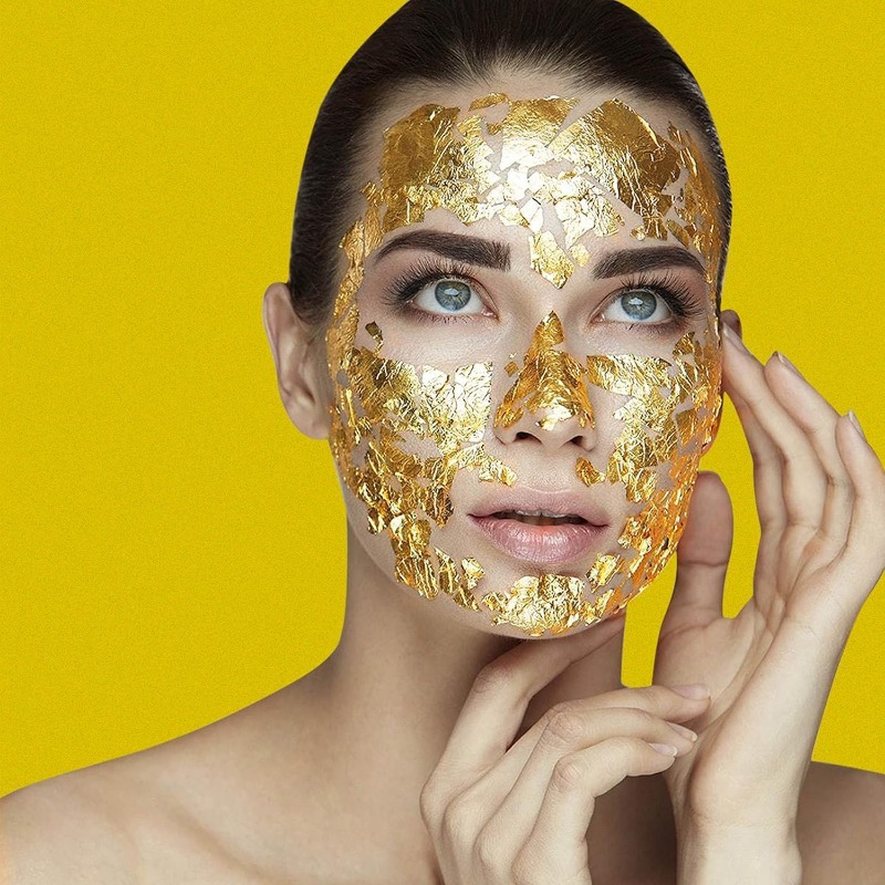 Real 24K Gold Leaf Sheets in 3 - Art Craft Leaves のレビューと価格