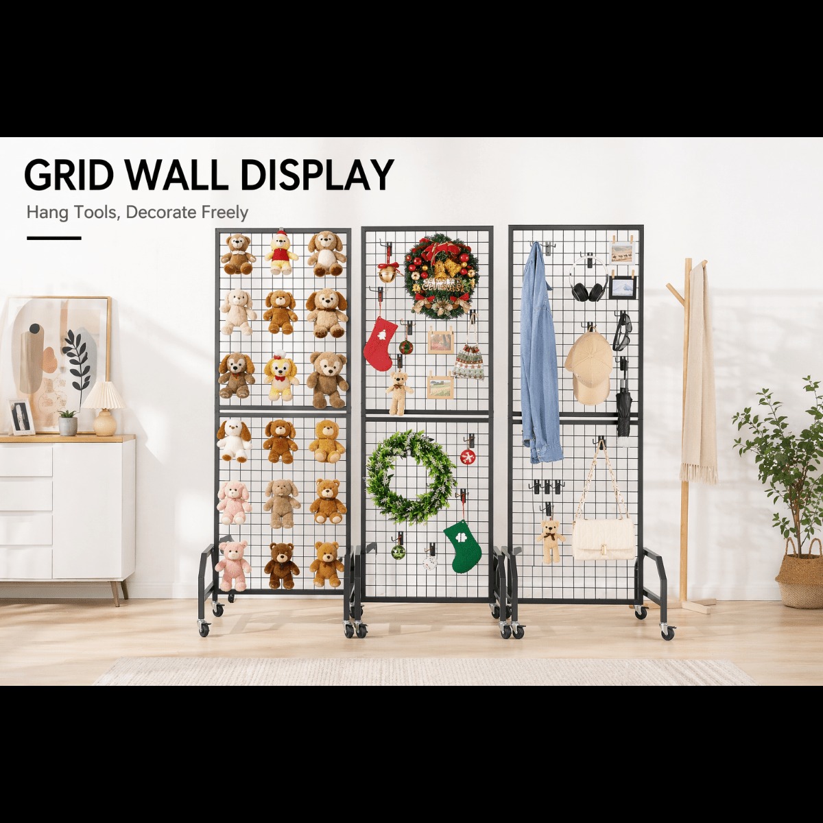 Rolling Grid Wall Panels with  - Exhibition Of Art And Craft のレビューと価格