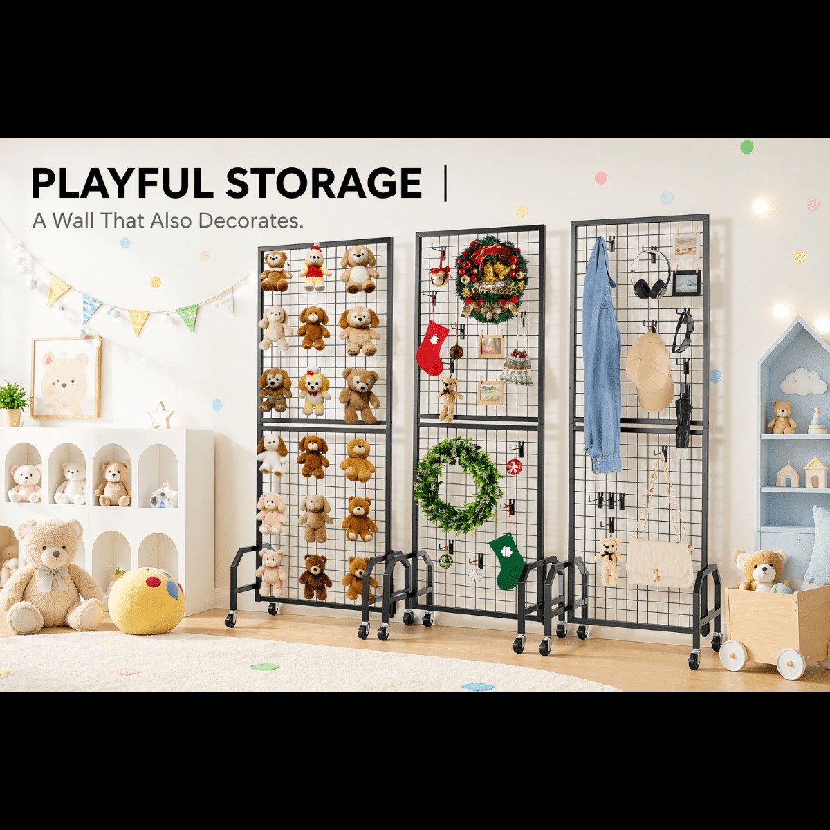 Rolling Grid Wall Panels with  - Exhibition Of Art And Craft のレビューと価格