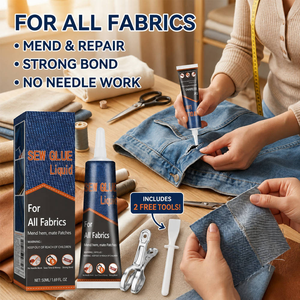 50ml Fabric Sewing Glue Fast D - Leather Tooling Kit のレビューと価格