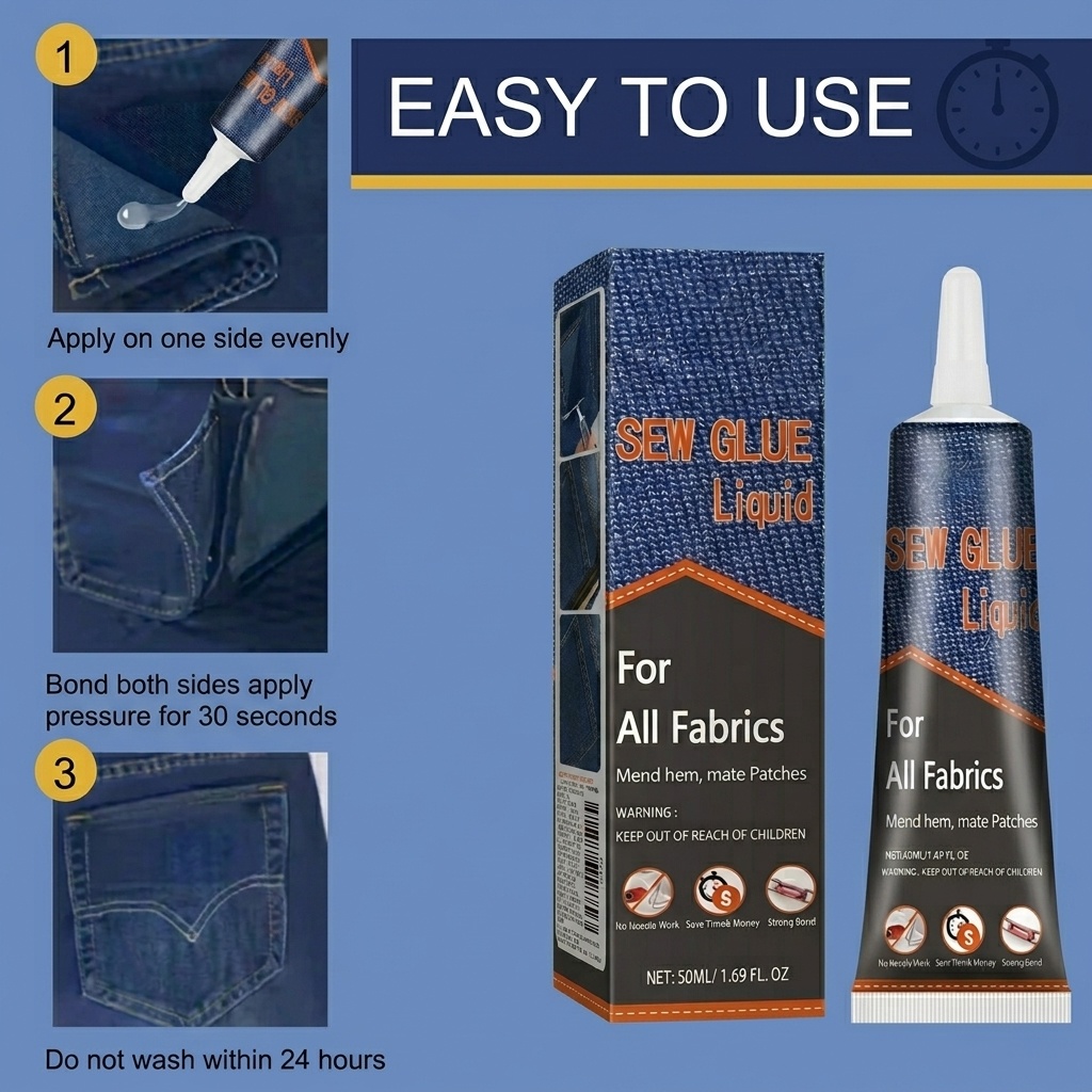 50ml Fabric Sewing Glue Fast D - Leather Tooling Kit のレビューと価格