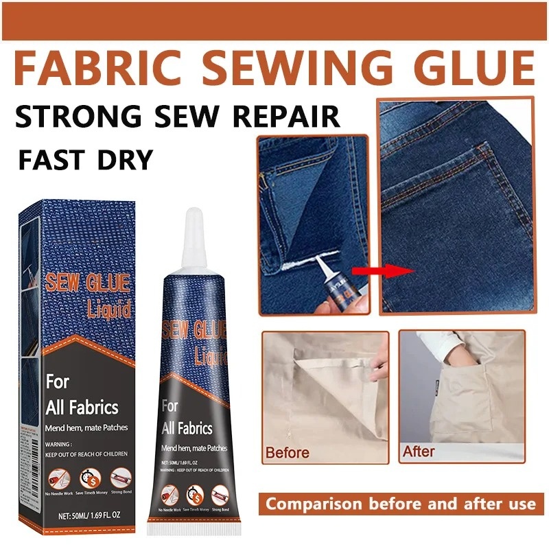 50ml Fabric Sewing Glue Fast D - Leather Tooling Kit のレビューと価格
