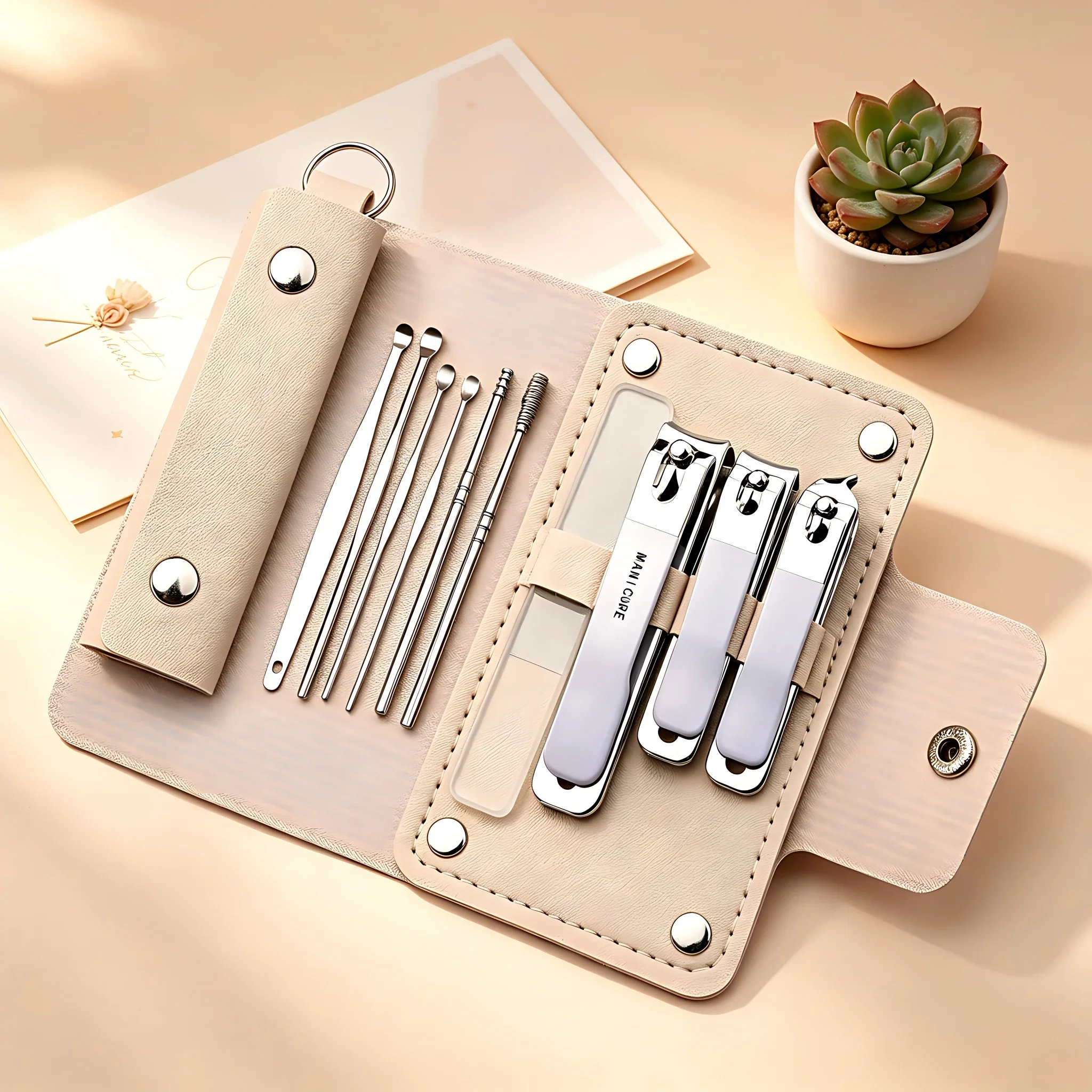 10Pcs Manicure Pedicure Set Na - Leather Tooling Kit のレビューと価格