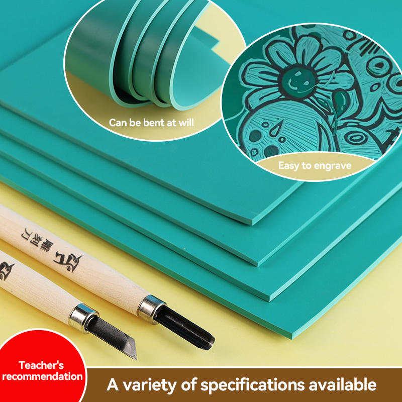 A6/A5/A4/A3 Carving Rubber Blo - Lino Printing Block のレビューと価格