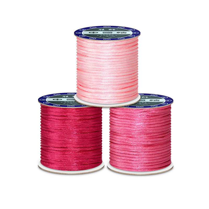 2mm Red Nylon Cord Thread for  - Macrame Cord Cotton のレビューと価格