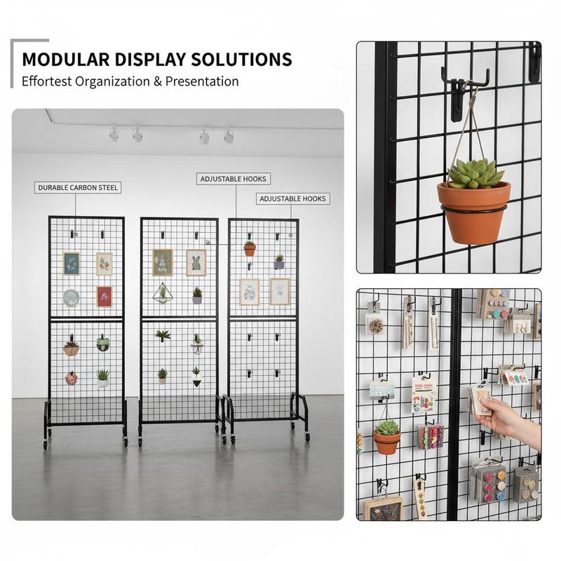 3 Packs Mesh Wall Grids 1.9 x  - Exhibition Of Art And Craft のレビューと価格