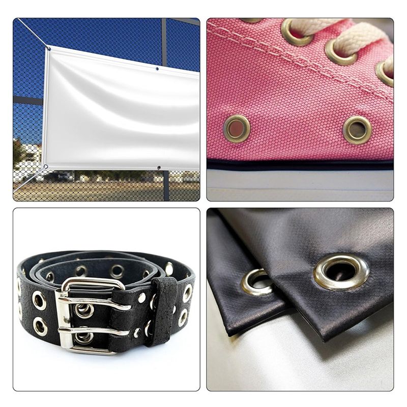 ABWZ-100Pcs Grommet Eyelets To - Leather Tooling Kit のレビューと価格