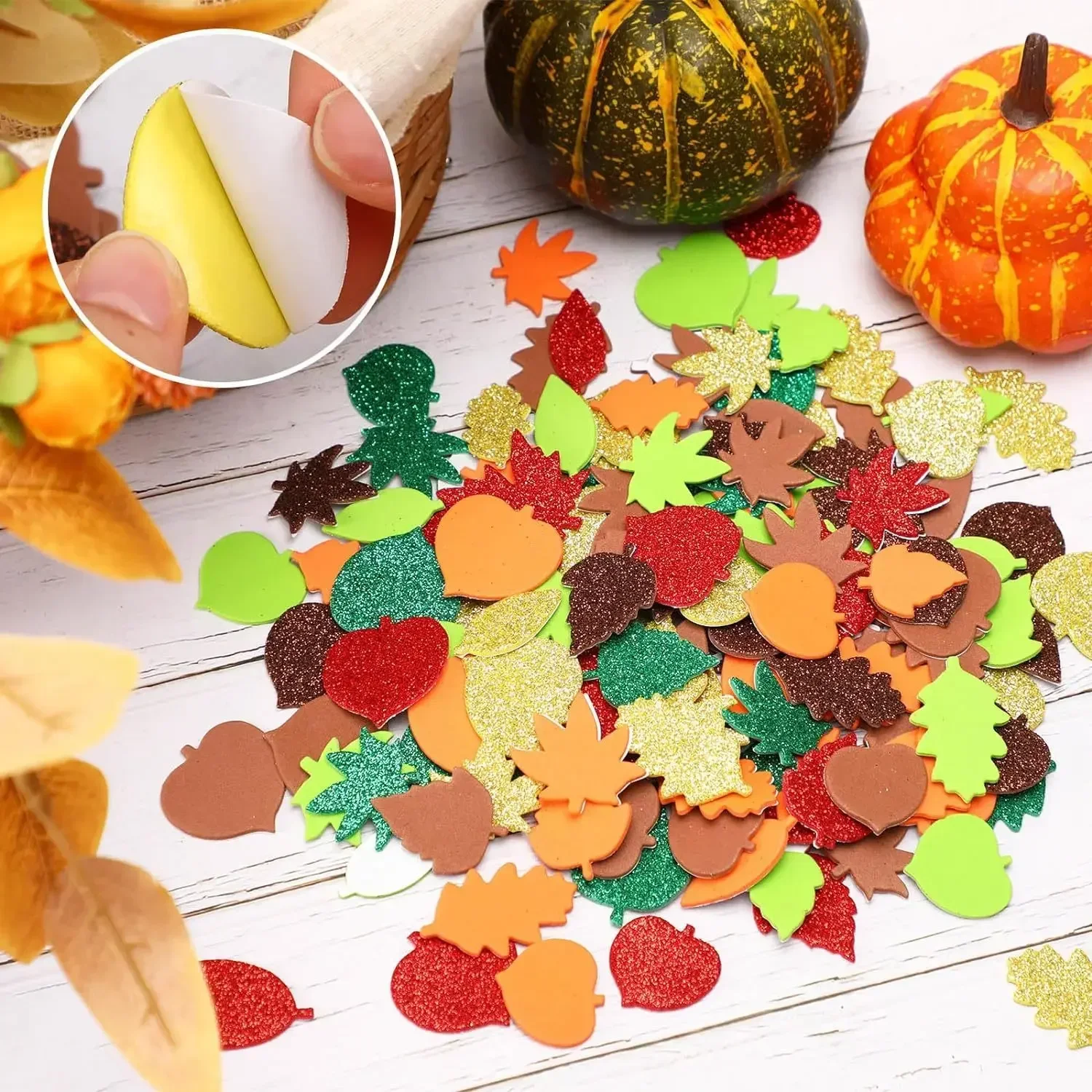 Thanksgiving, Fall Craft Kit F - Art Craft Leaves のレビューと価格