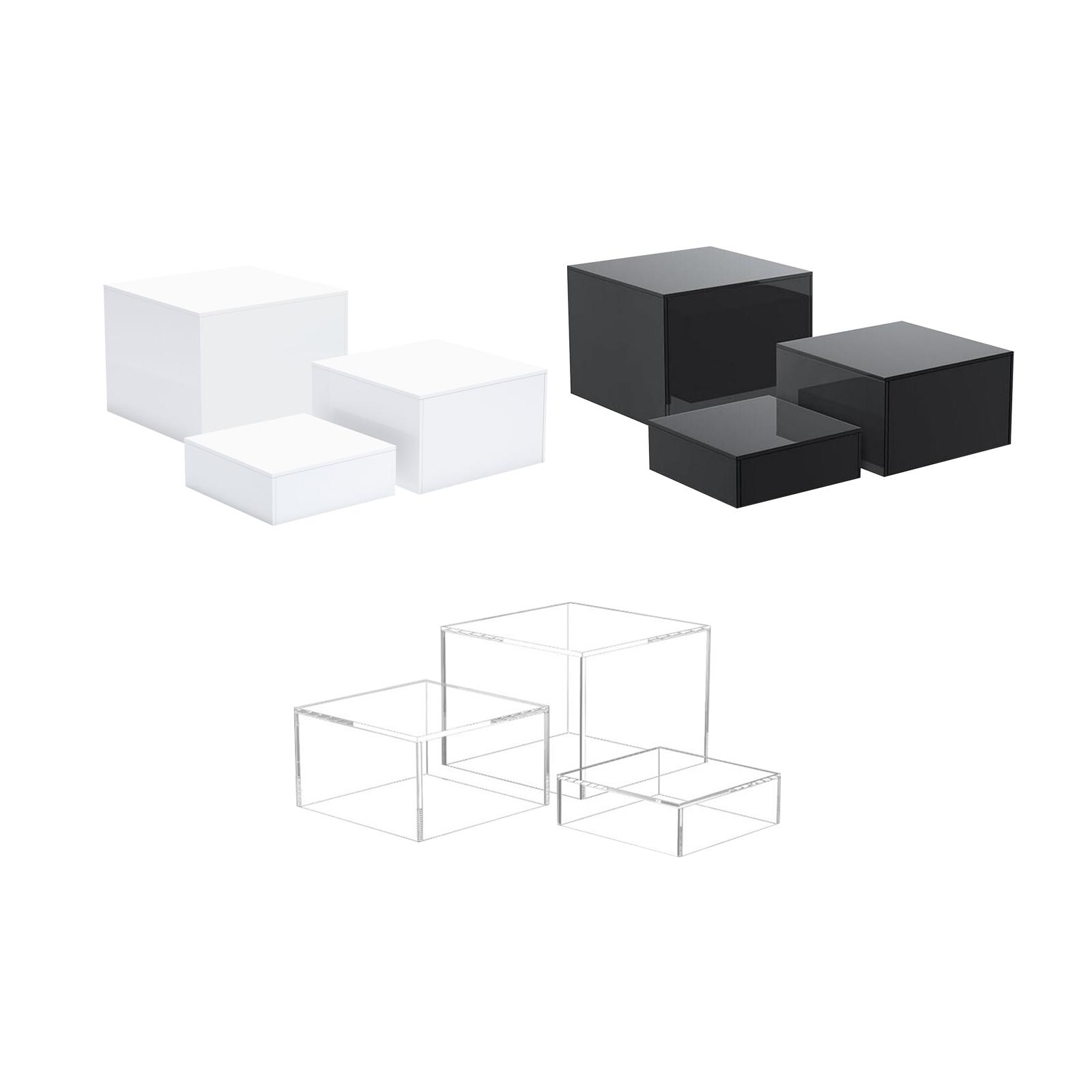 3Pcs Buffet Risers with Hollow - Exhibition Of Art And Craft のレビューと価格