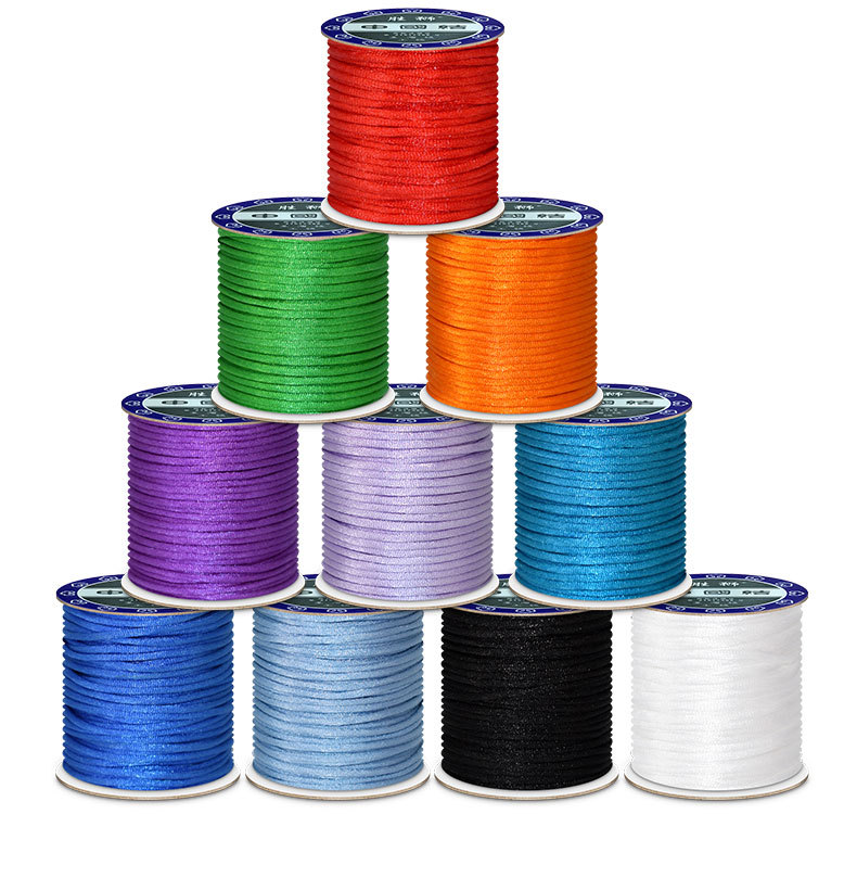 1.5mm 2mm 2.5mm Nylon Cotton B - Macrame Cord Cotton のレビューと価格