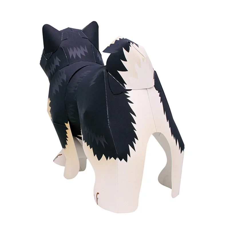 Black Shiba Inu Dog Handmade O - Art Craft Cardboard のレビューと価格