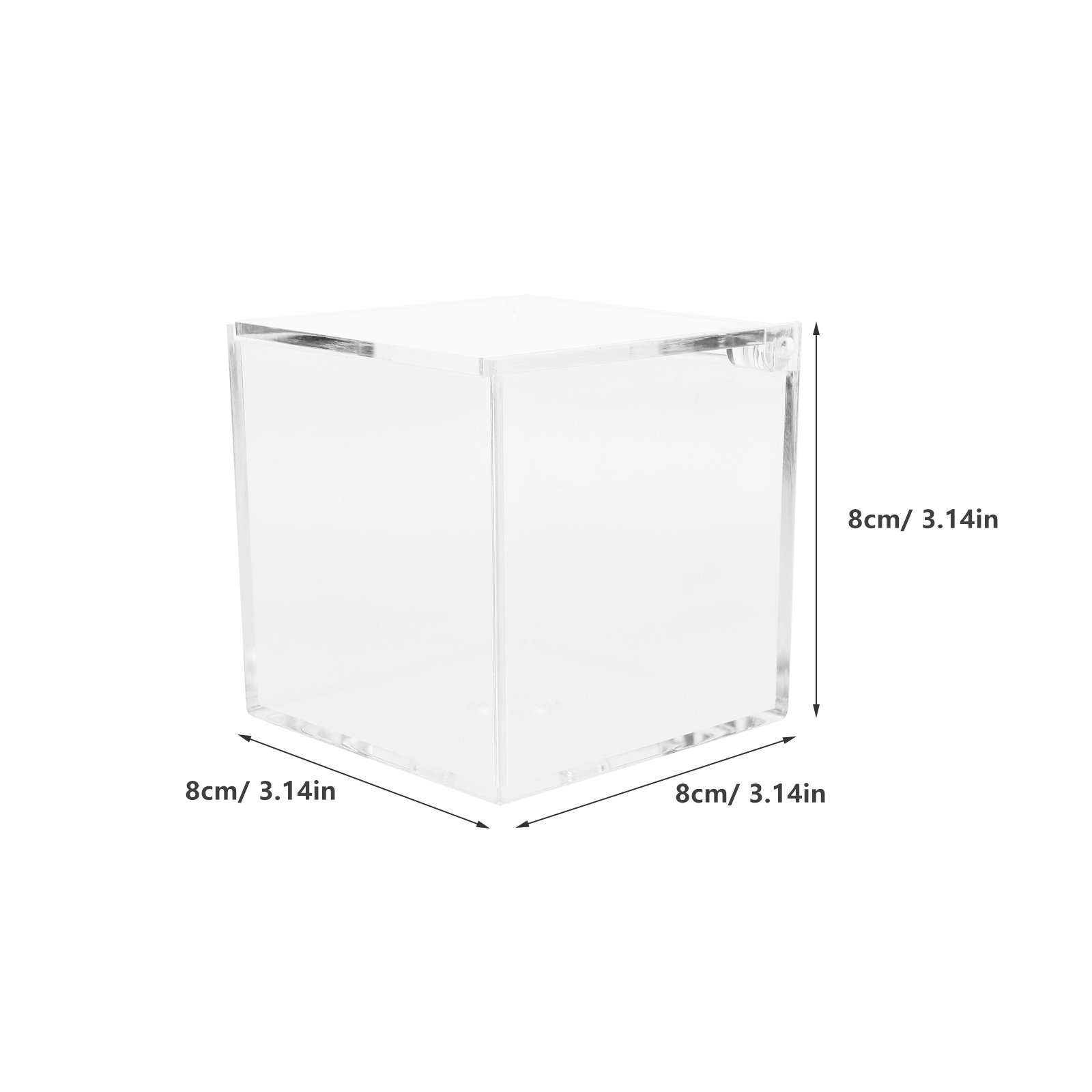 2Pcs Acrylic Clear Storage Box - Exhibition Of Art And Craft のレビューと価格