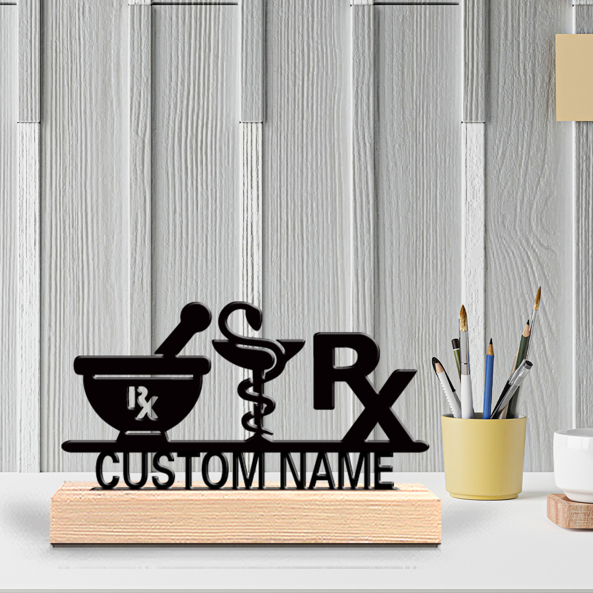 1pc Modern Pharmacist Customiz - Letter S Art Craft のレビューと価格
