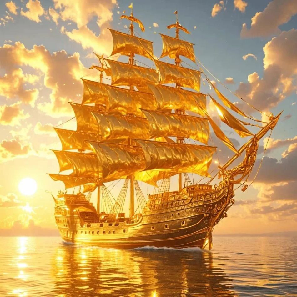 RUOPOTY Golden Sailboat Diamon - Art Craft Ideas For Adults のレビューと価格
