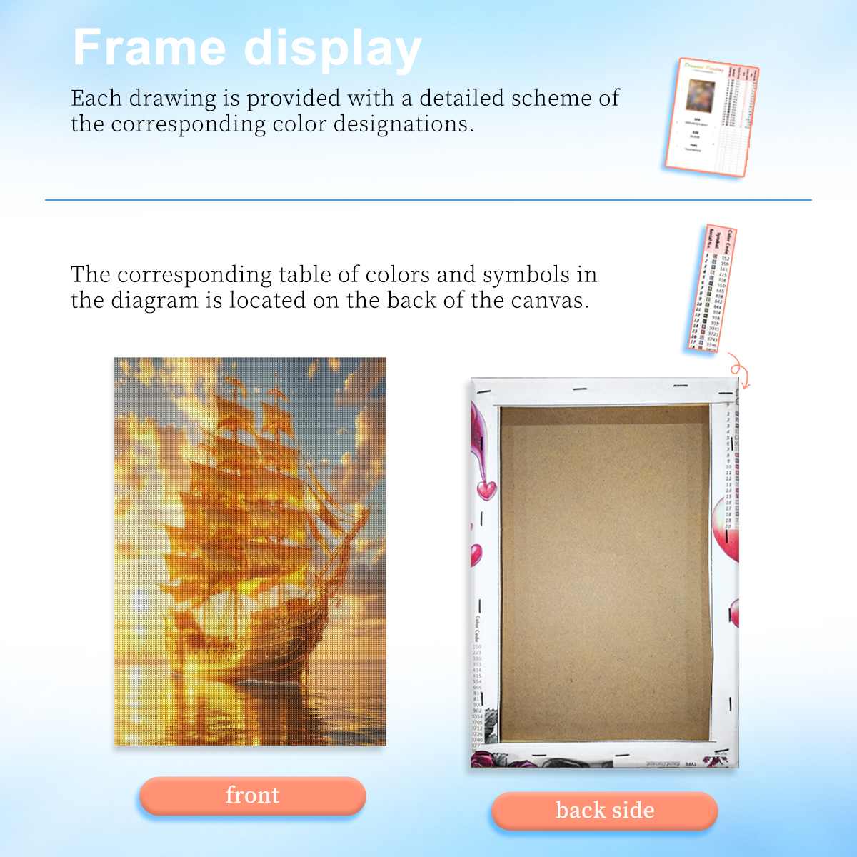 RUOPOTY Golden Sailboat Diamon - Art Craft Ideas For Adults のレビューと価格