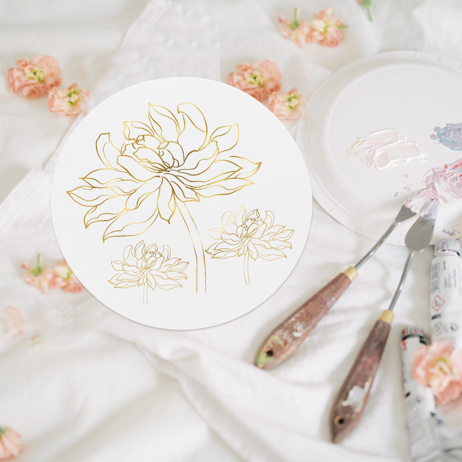 20Pcs Round Painting Cardboard - Art Craft Cardboard のレビューと価格