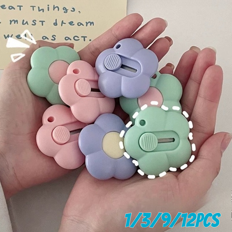 Cute Flower Art Utility Knife  - Art Craft Stationery のレビューと価格