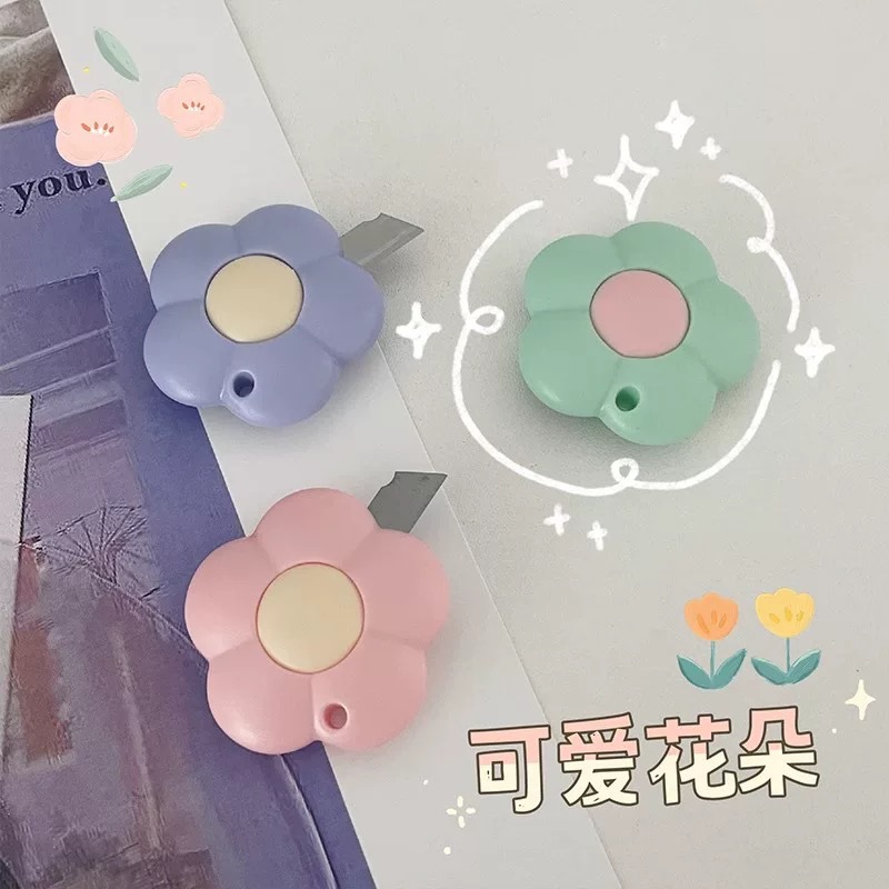 Cute Flower Art Utility Knife  - Art Craft Stationery のレビューと価格
