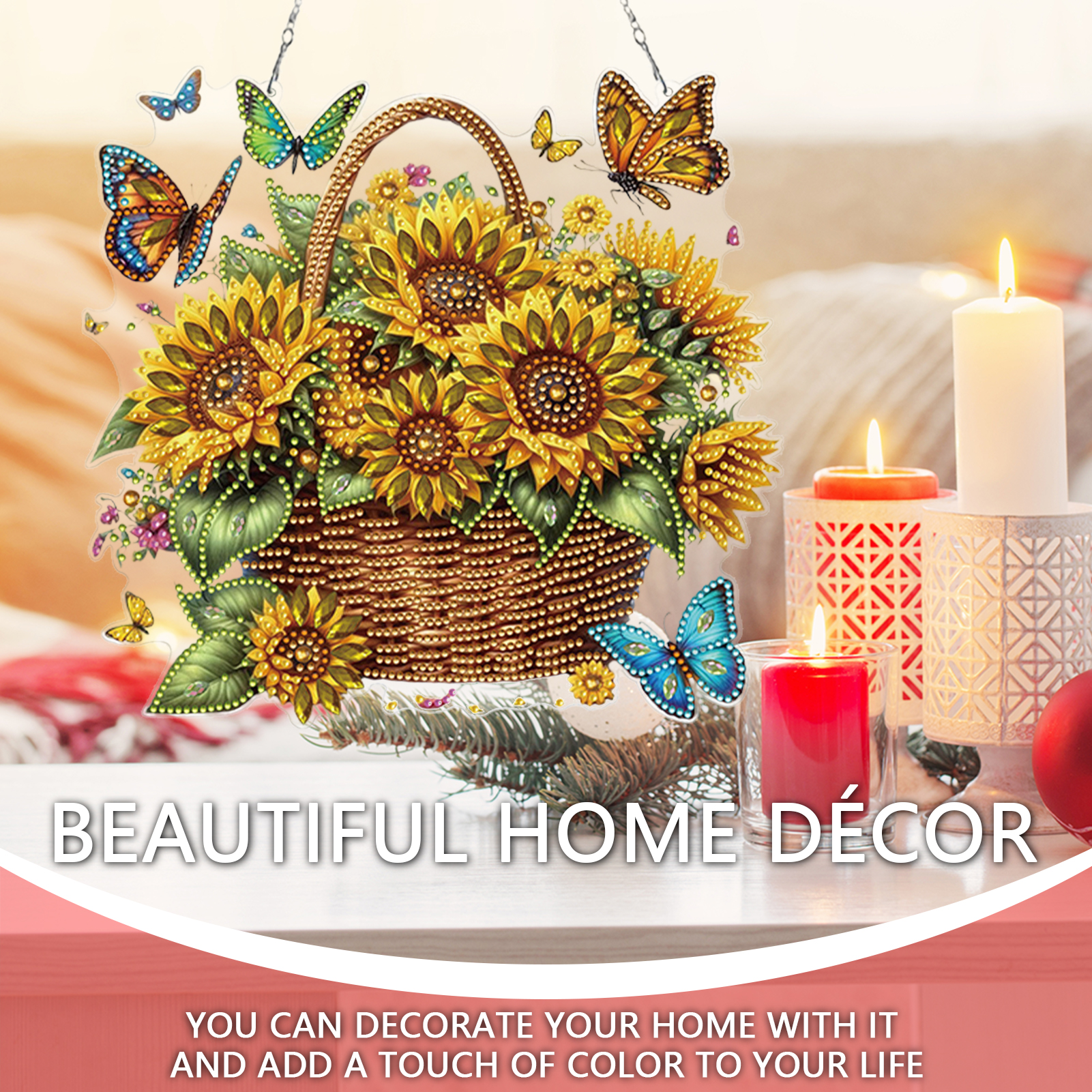 Hanging Diamond Art Kits for W - Art Craft Ideas For Adults のレビューと価格