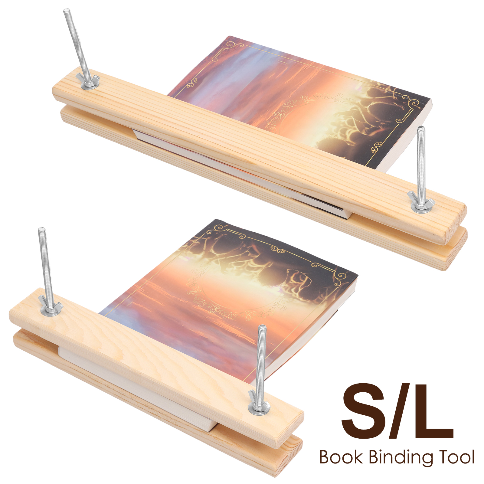 Wooden Book Press Kit DIY Gree - Bookbinding Supply Kit のレビューと価格